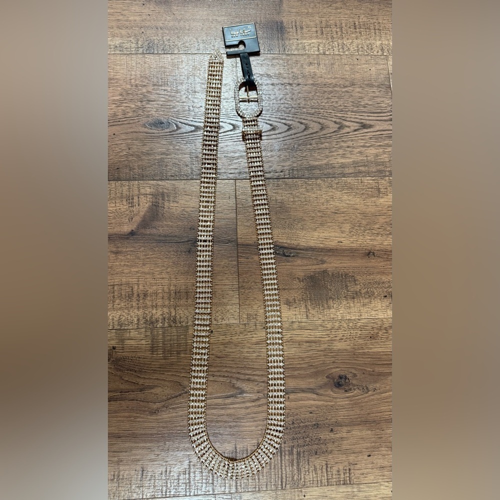 Elegant Gold Chain Belt